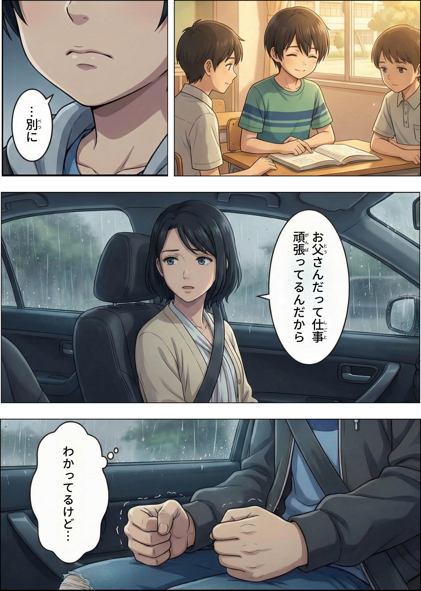 漫画第1話 別れと旅立ち