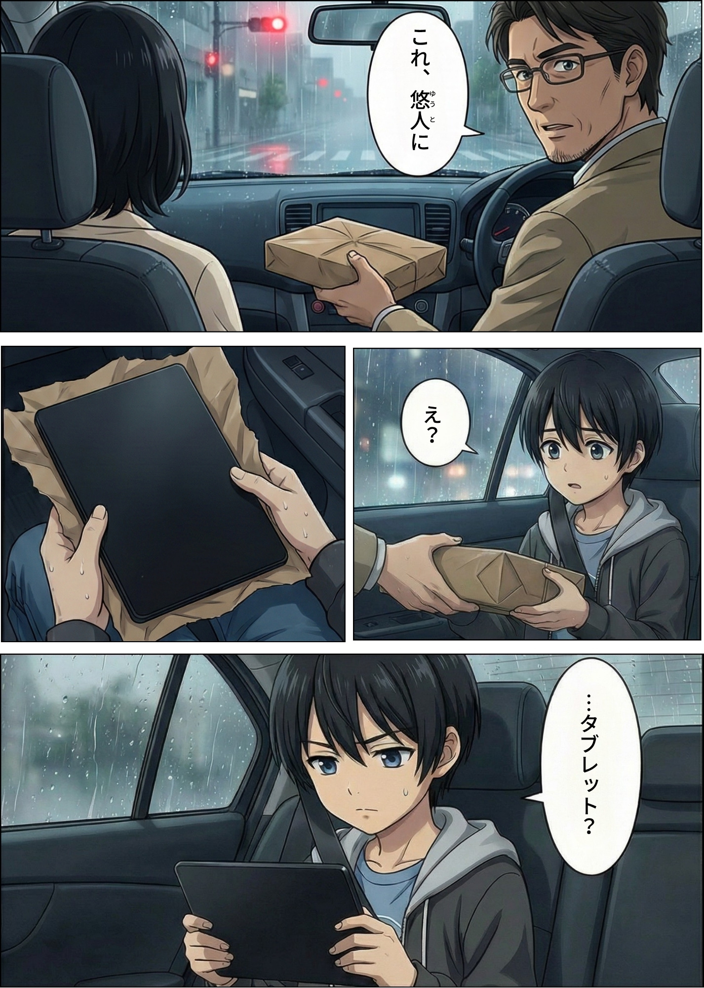 漫画第1話 父からの贈り物